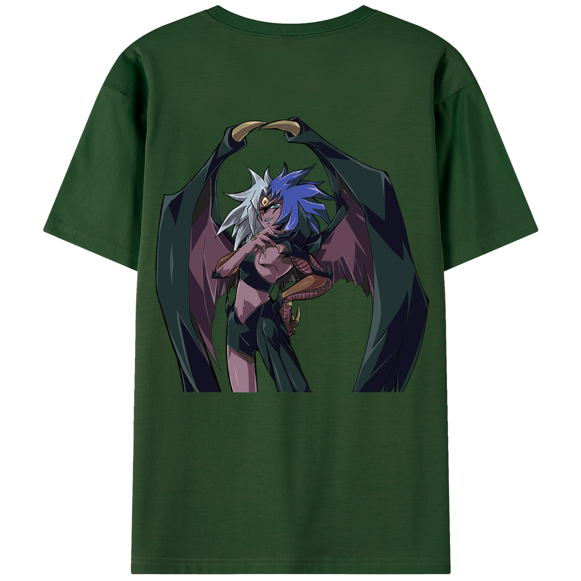 （画像用） 遊☆戯☆王 Yu-Gi-Oh! 綿100％半袖Tシャツ（背面プリント）